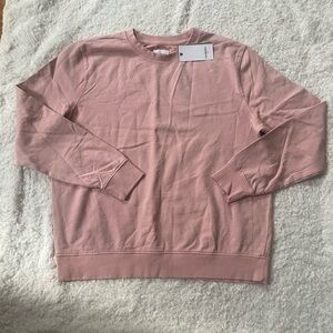 goodieloow Men's Pink Crewneck Sweater